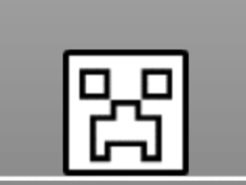 1024x768 Geometry Dash Creeper Square! Get It