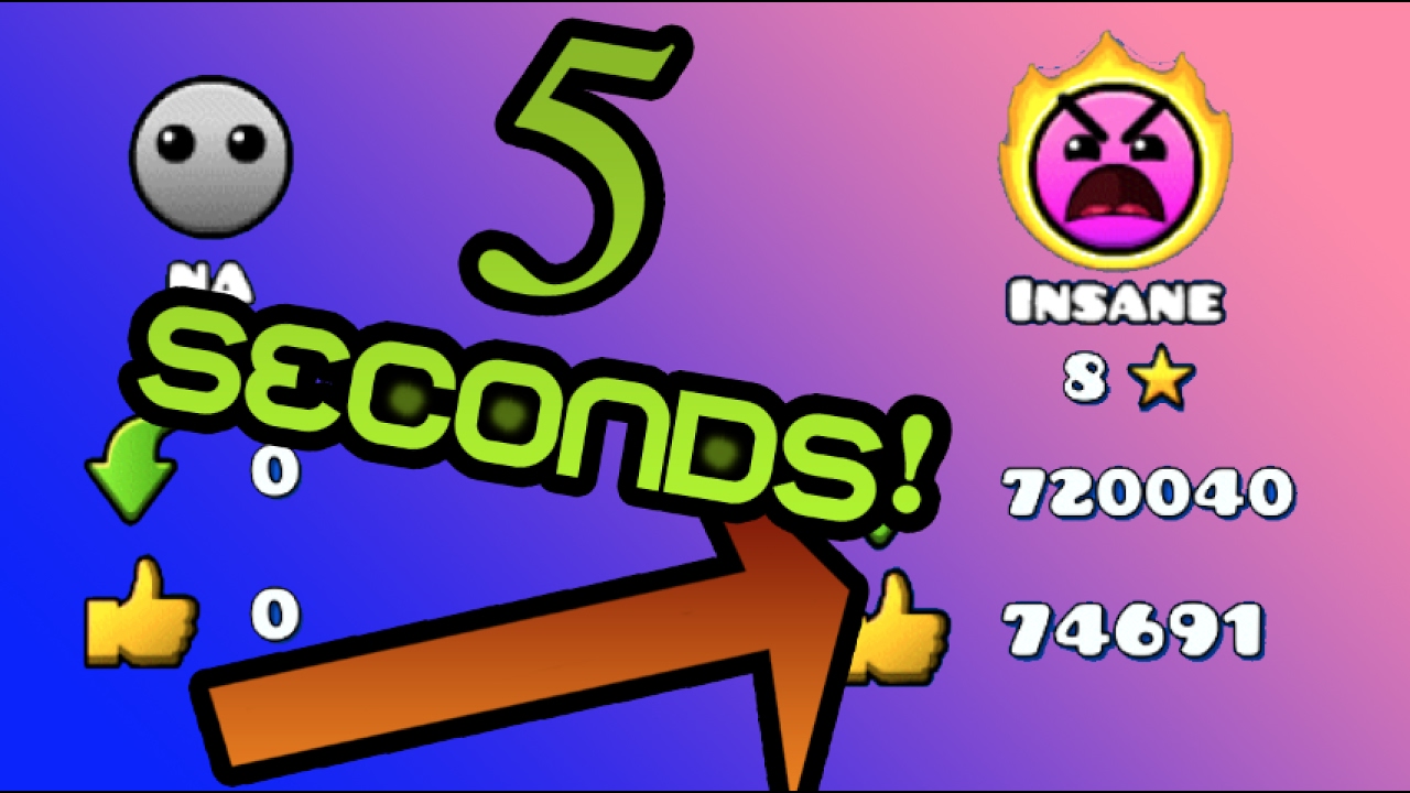 1280x720 Geometry Dash Icon Download