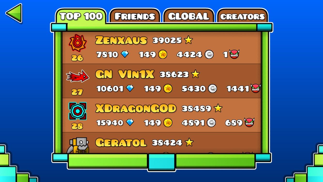 коды для geometry dash steam фото 20