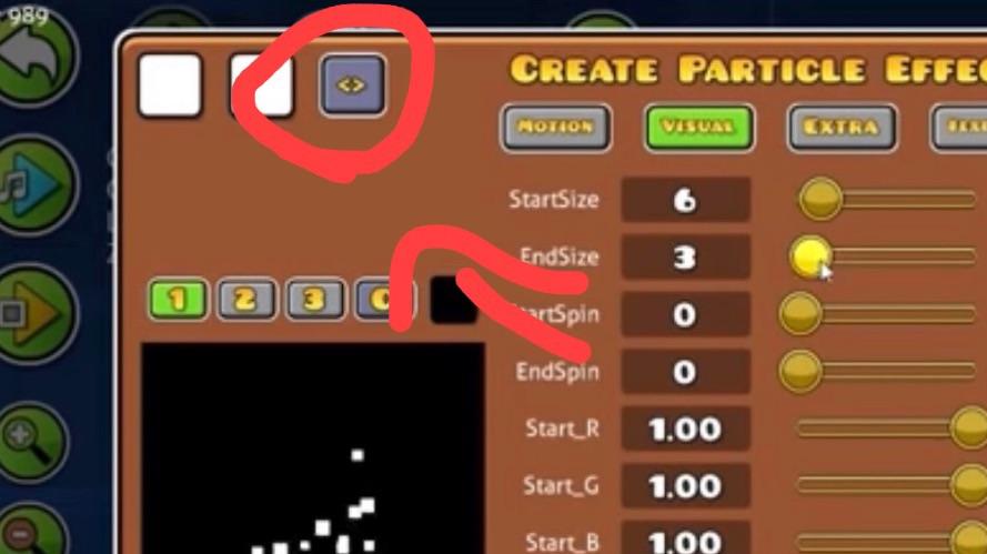 889x499 The New Particle Editor Has A Code Editing Button What Could