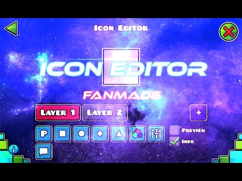 480x360 Geometry Dash Icon Editor Test