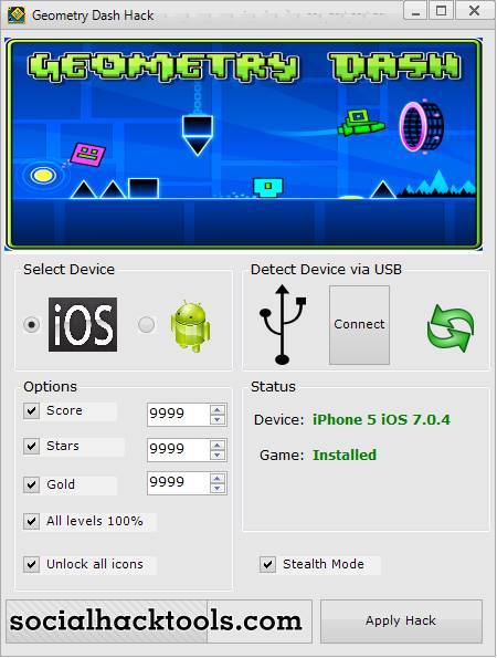 450x595 Geometry Dash Hack Tool Free Download No Survey