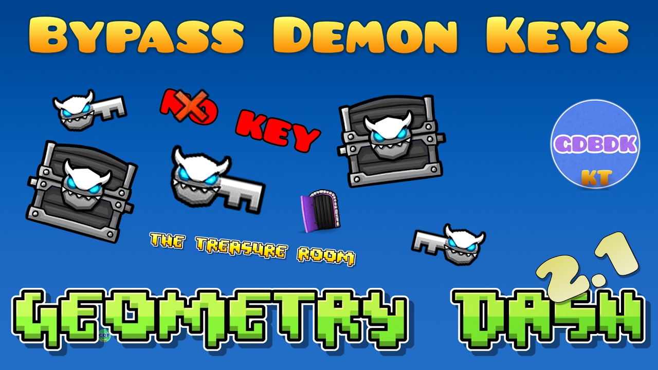 1280x720 Hack Bypass Demon Keys Bypass Demon Chests Geometry Dash