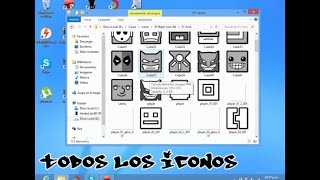 320x180 Icon Kit De Geometry Dash