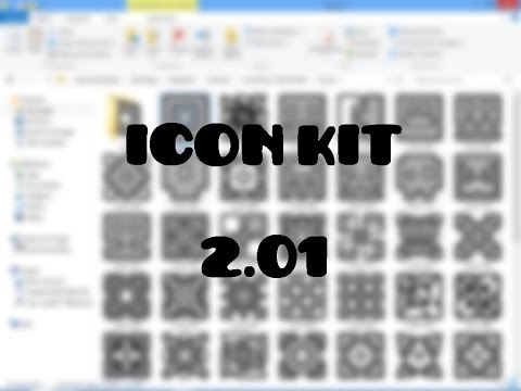480x360 Icon Kit Geometry Dash