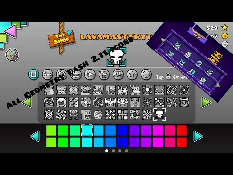 Geometry Dash Icon List at Vectorified.com | Collection of Geometry ...