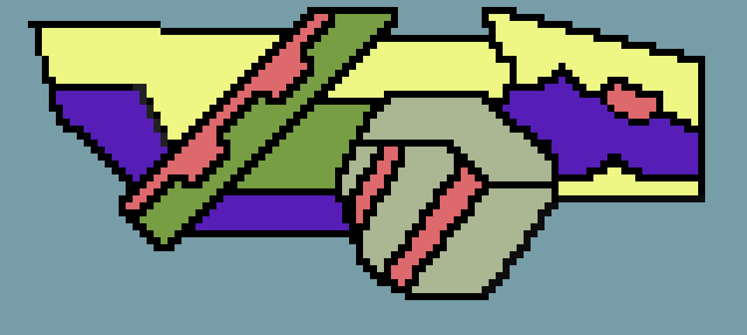 1070x480 Geometry Dash Icon Pixel Art Maker
