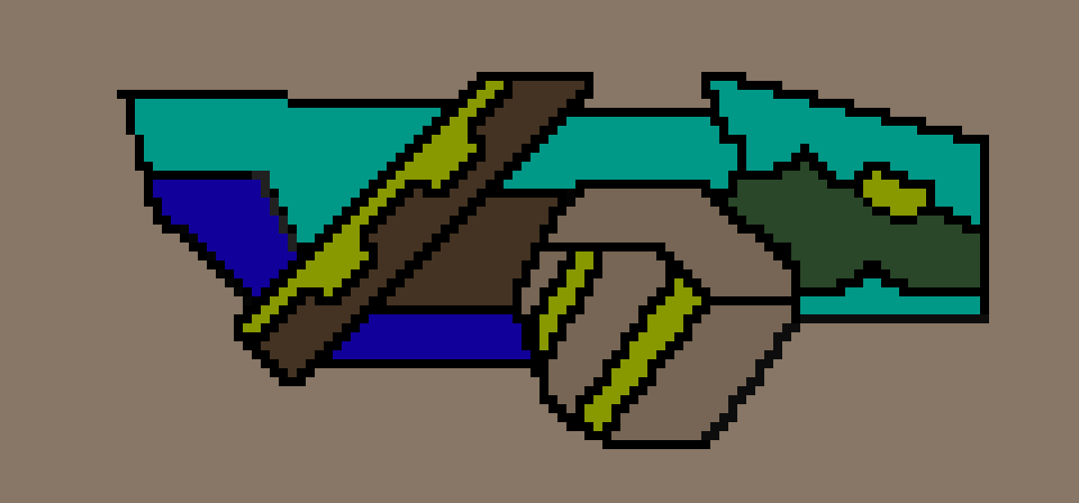 1200x560 Geometry Dash Icon Pixel Art Maker