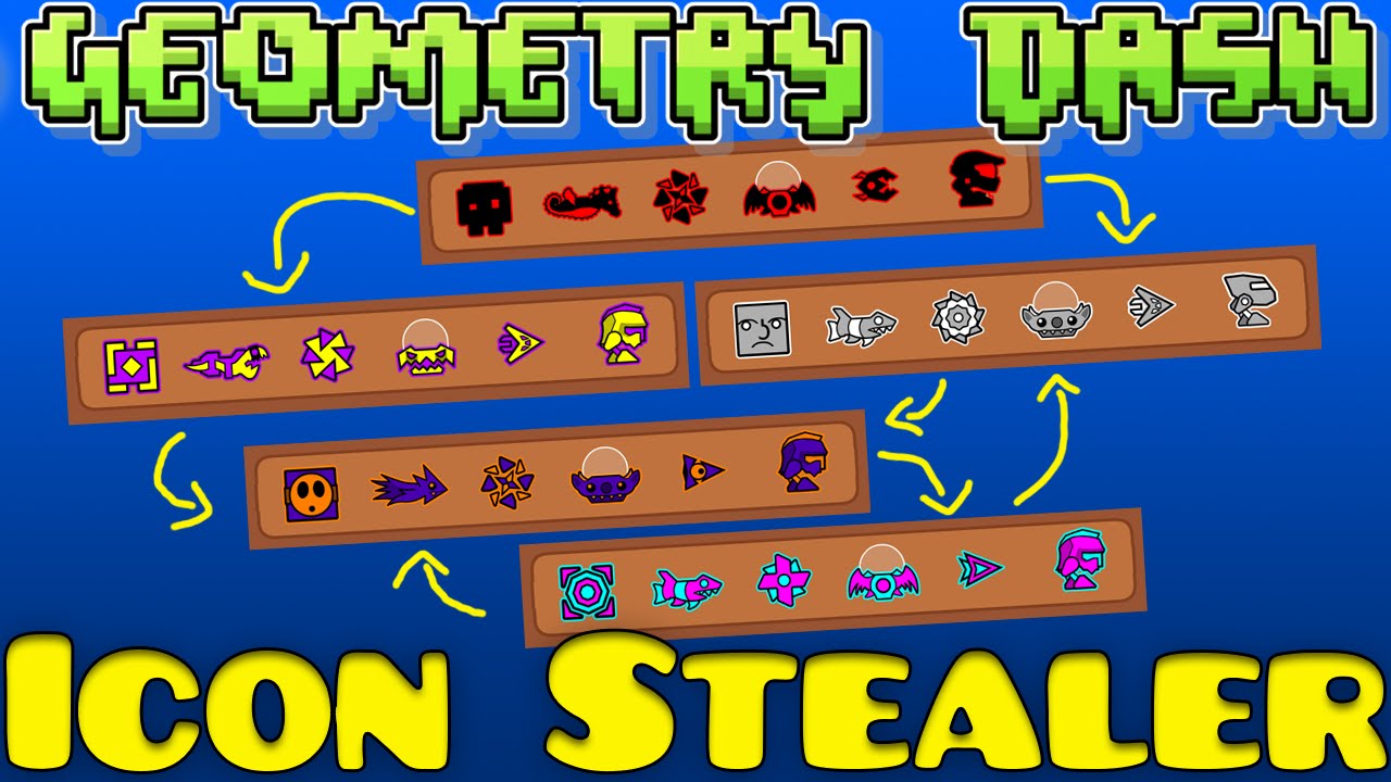 1280x720 Geometry Dash Icon Stealer Hack!