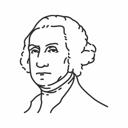 512x512 Avatar, George Washington, Human, Man, Old Man, Politician