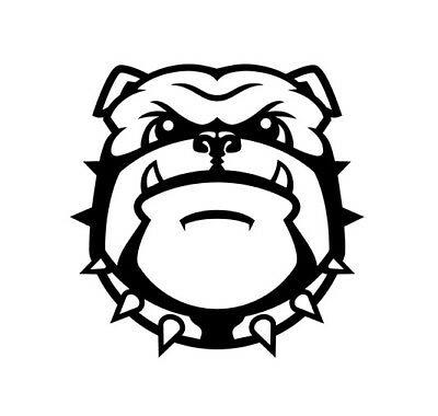 400x380 Georgia Bulldogs Uga Icon Logo Vinyl Decal Car Window Sticker