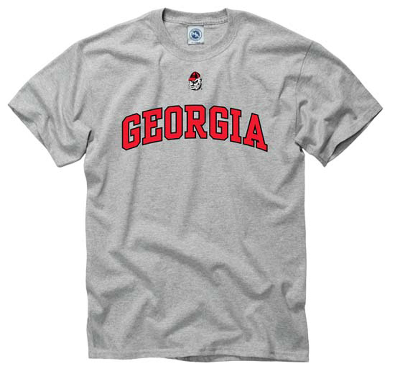 1280x1210 Georgia Bulldogs T Shirt Gray