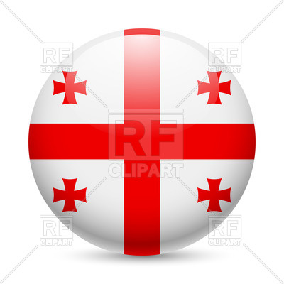 Flag Of Georgia On Round Glossy Icon Vector Image Of Signs 400x400 Flag Of Georgia On Round Glossy Icon Vector Image Of Signs