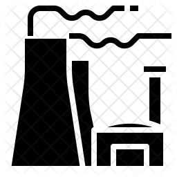 256x256 Geothermal Energy Icon Of Glyph Style