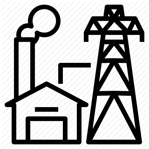 512x512 Electric, Energy, Geothermal, Manufactoring, Plant, Power Icon
