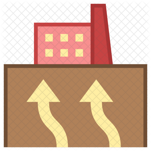 512x512 Geothermal Icon Of Colored Outline Style