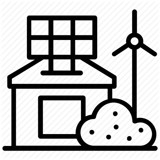 512x512 Eco Friendly Home, Ecology House, Environment Friendly House