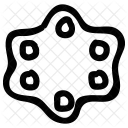 256x256 Germ Icon Of Doodle Style