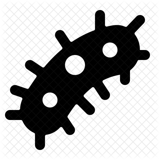 512x512 Germ Icon Of Glyph Style