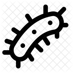 256x256 Germ Icon Of Line Style