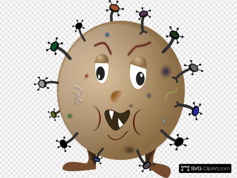 800x600 Brown Germ Clip Art, Icon