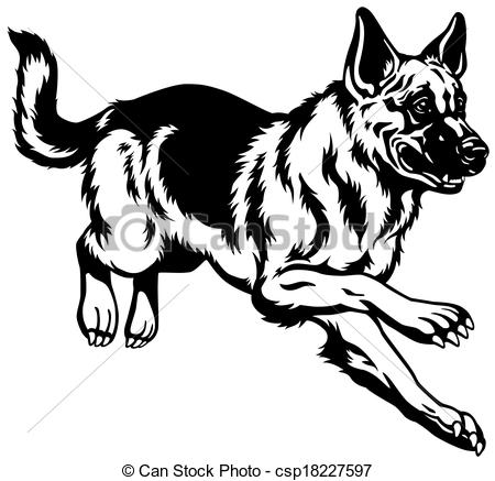 450x437 German Shepherd Icon