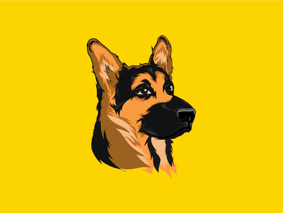 930x700 German Shepherd Icon