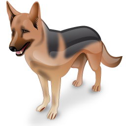 256x256 German Shepherd Icon