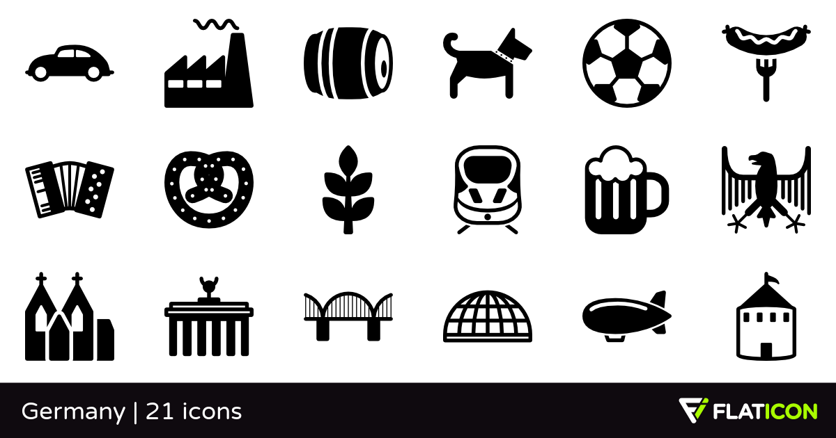 1200x630 Germany Free Icons