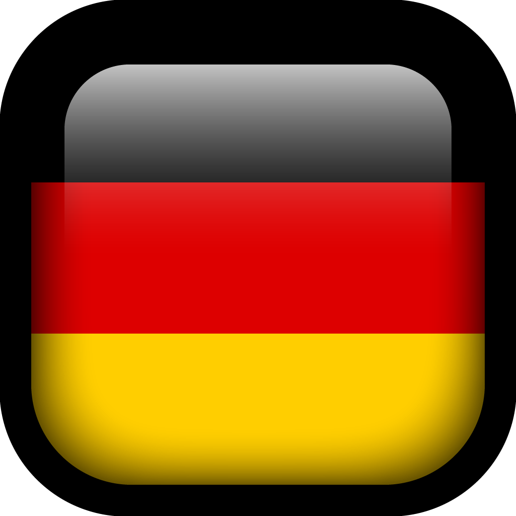 1024x1024 Germany Flag Icon Square Flags Iconset Hopstarter