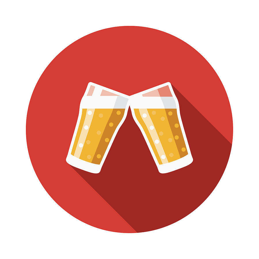900x900 Beer Flat Design Germany Icon