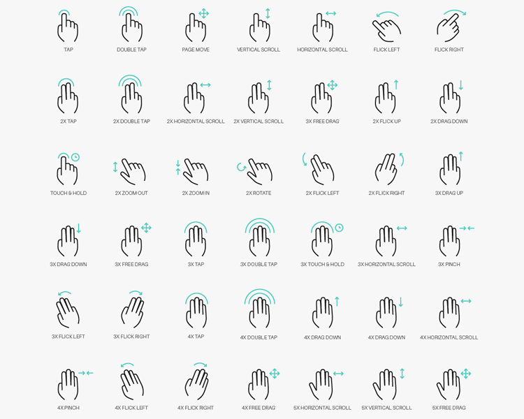 Gesture Icon