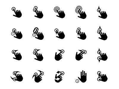 400x300 Touch Gesture Icons Sketch Freebie