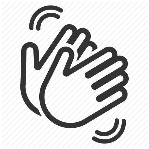 512x512 Applause, Bravo, Clap, Clapping, Gesture, Hands Icon
