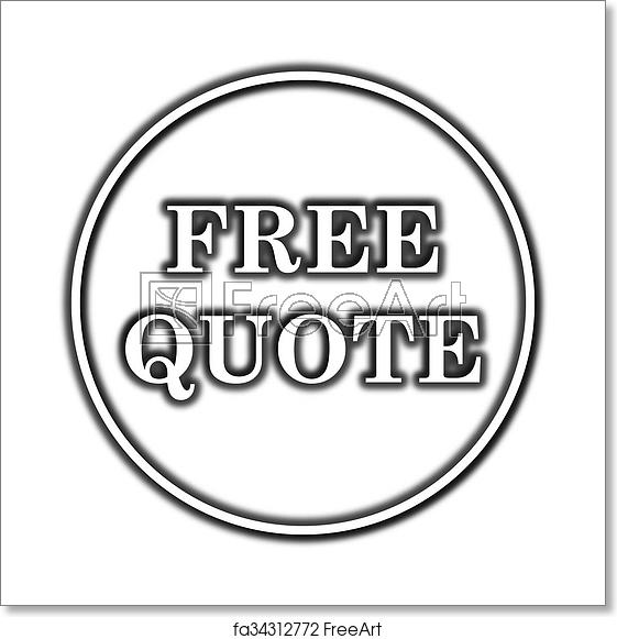 561x581 Free Art Print Of Free Quote Icon Free Quote Icon Internet