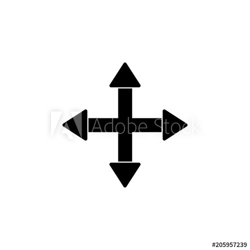 500x500 Directions In Different Directions Icon Element Of Web Icon