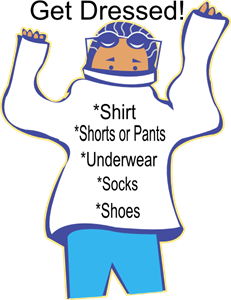 231x300 Chore Get Dressed Png, Clip Art For Web