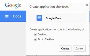 374x232 How To Add A Desktop Shortcut To Google Docs Or A Specific Google