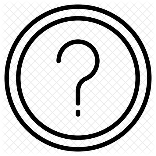 512x512 Help Icon Of Line Style