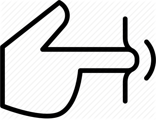 512x395 Finger, Hand, Poke, Press, Skin, Touch Icon