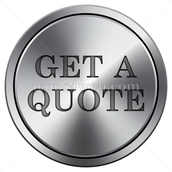600x600 Get A Quote Icon Imitating Metal With Carved Design