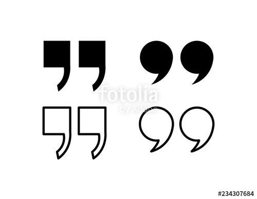 500x388 Quote Icon Quotation Paragraph Symbol Double Comma Mark Bubble