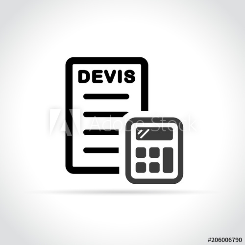 500x500 French Quote Icon On White Background