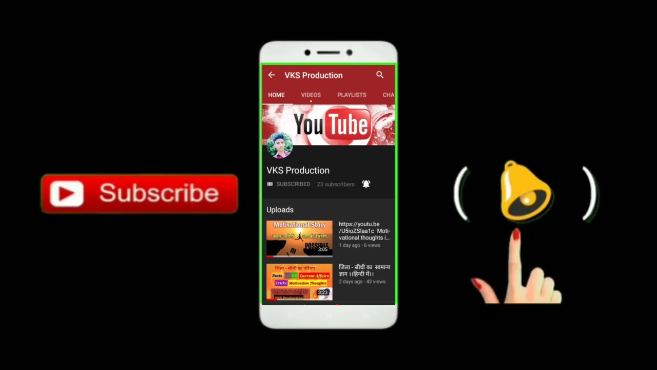 1280x720 Well Icon In Youtube Channel