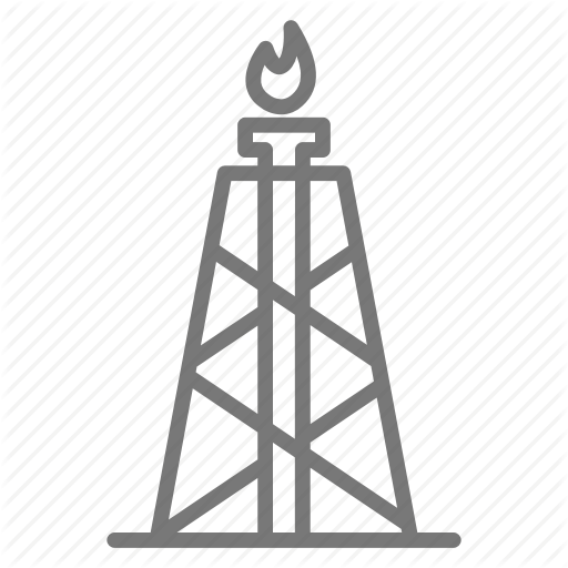 512x512 Drill, Electricity, Gas, Natural, Power, Well Icon