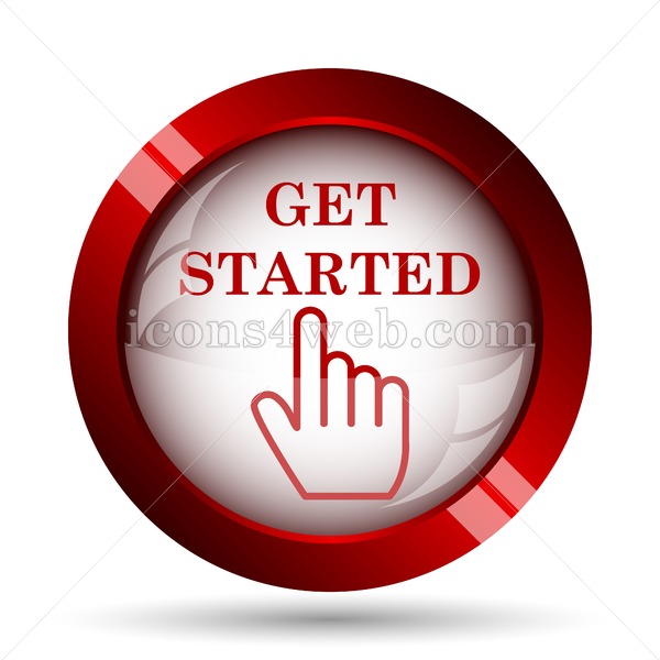 Get Started Website Icon High Quality Web Button 600x600 Get Started Website Icon High Quality Web Button