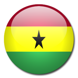 256x256 Ghana Flag Icon Download Rounded World Flags Icons Iconspedia