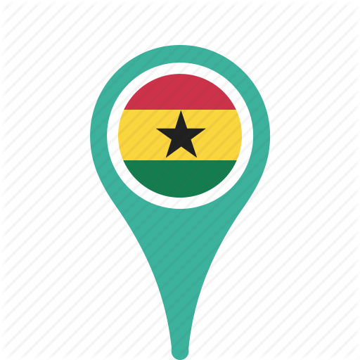 512x512 Country, County, Flag, Ghana, Map, National, Pn
