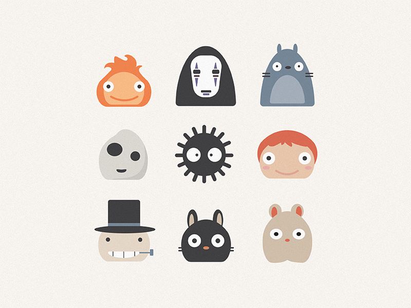 800x600 Studio Ghibli Icons