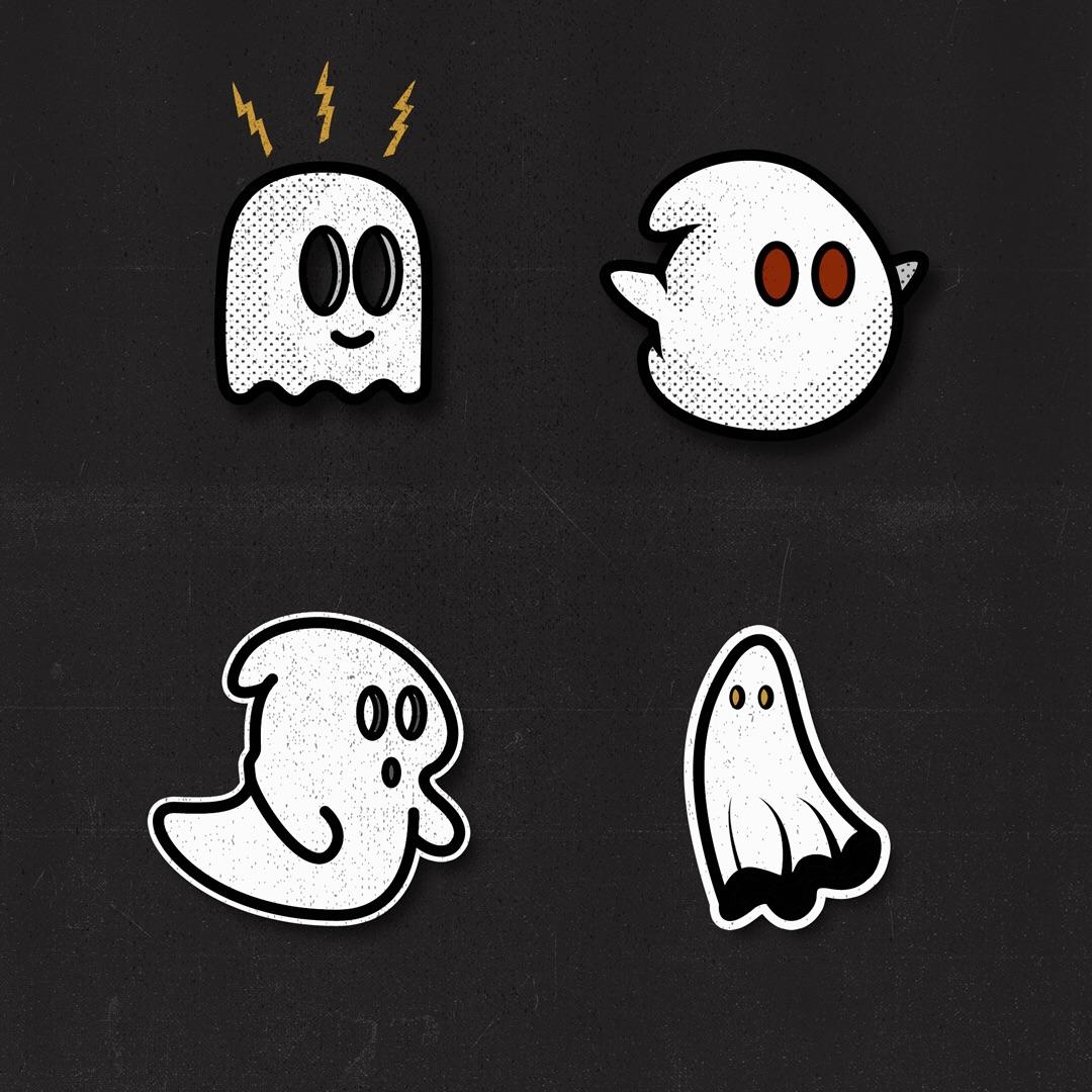 Ghost Icon Concept Exploration Logodesign 1080x1080 Ghost Icon Concept Exploration Logodesign